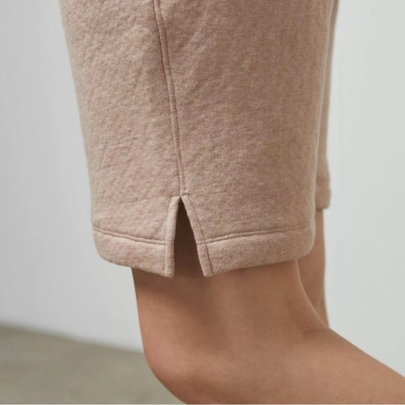 Lunya Restore Double Faced Shorts Tan Nude Size Medium NEW Neutral Sleep Lounge - Picture 6 of 14